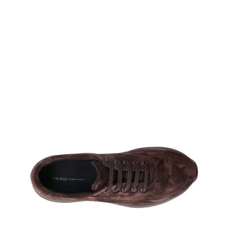 FRAU Sneaker uomo marrone in suede