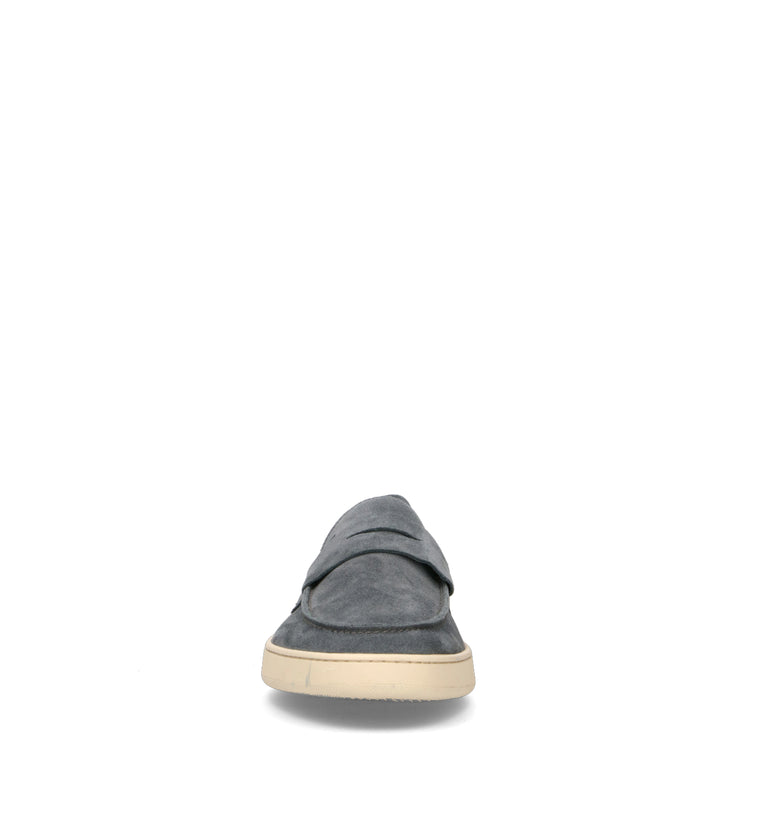 FRAU Mocassino uomo avio in suede