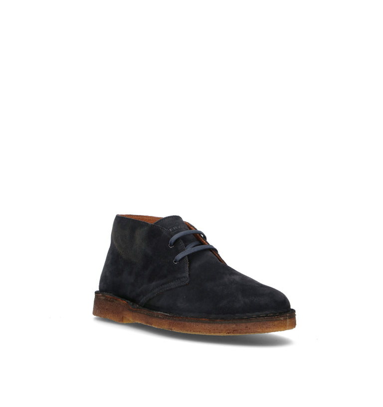 FRAU Polacco uomo blu in suede