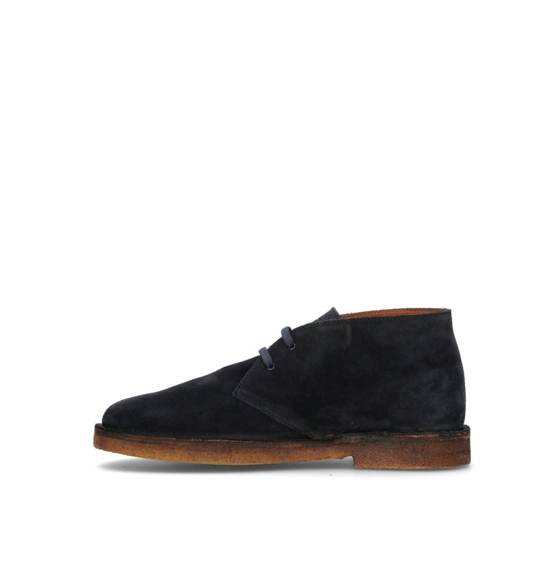 FRAU Polacco uomo blu in suede