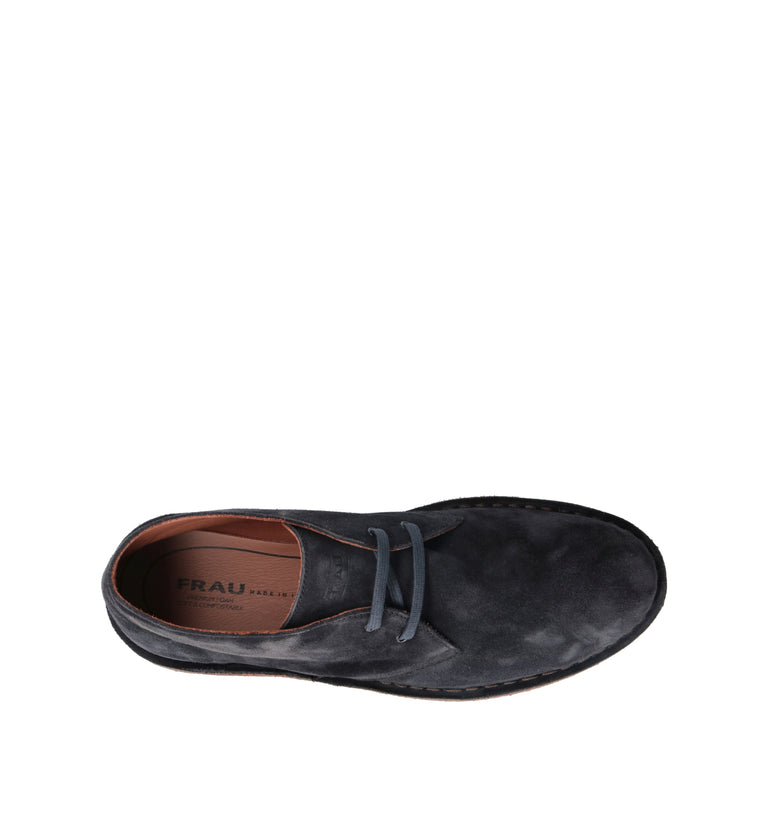 FRAU Polacco uomo blu in suede