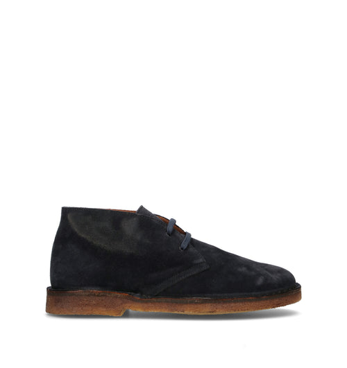 FRAU Polacco uomo blu in suede