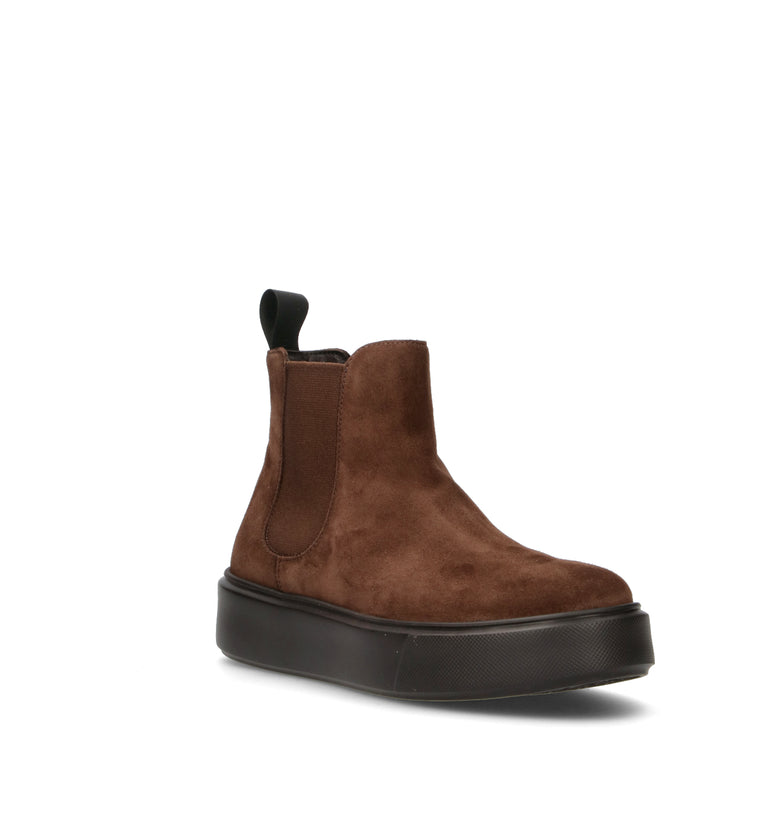 FRAU Beatles donna cacao in suede