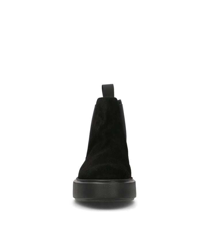 FRAU Beatles donna nero in suede
