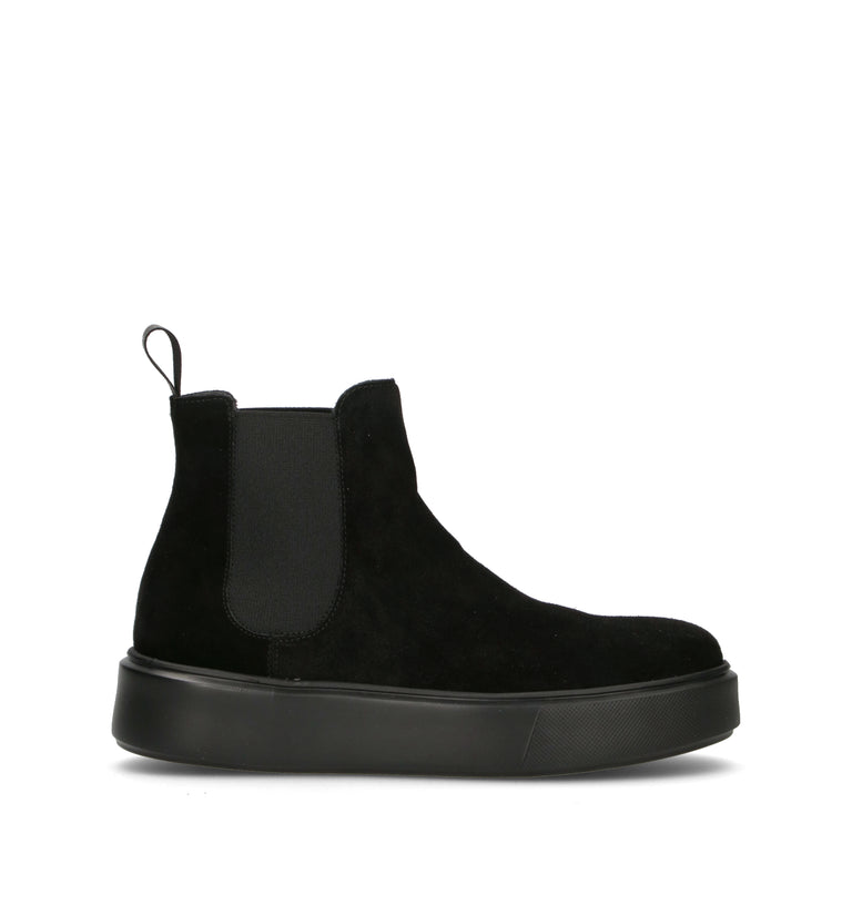 FRAU Beatles donna nero in suede