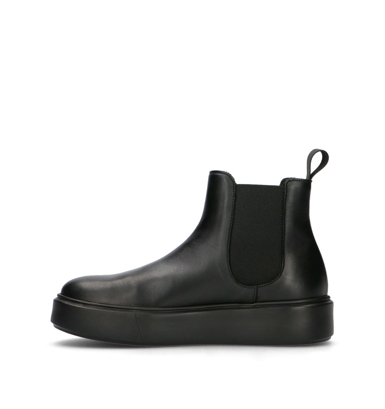 FRAU Beatles donna nero in pelle