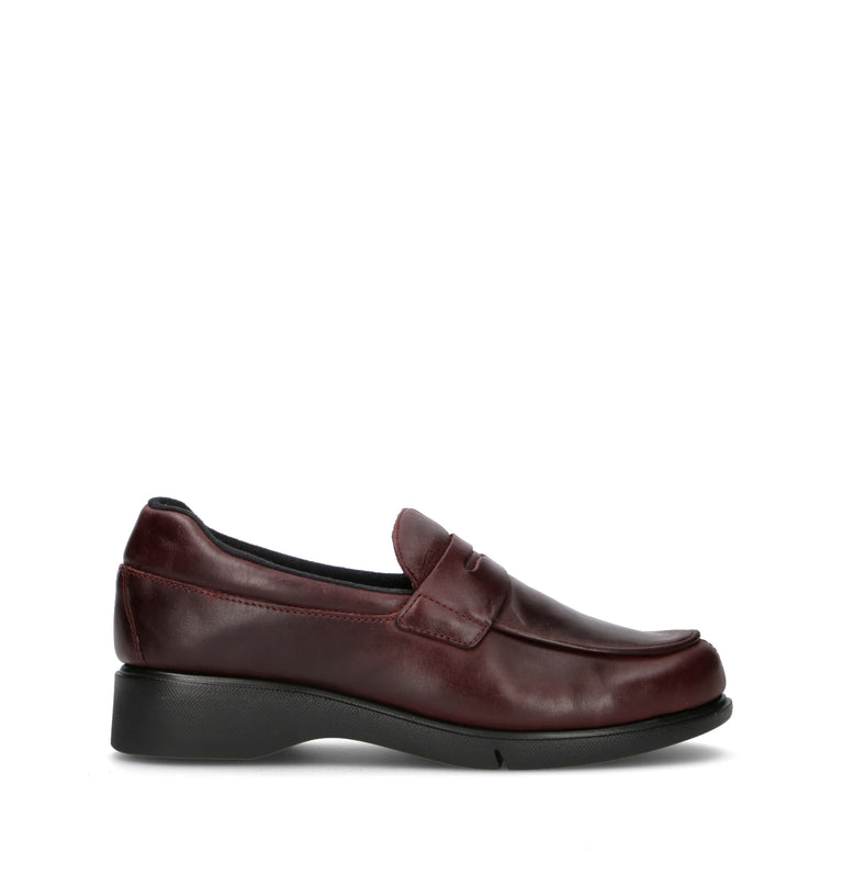 FRAU Mocassino donna ebano in pelle