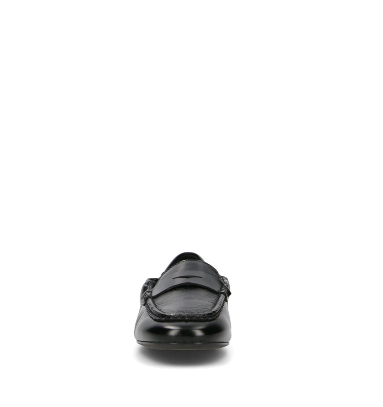 FRAU Mocassino donna nero in pelle