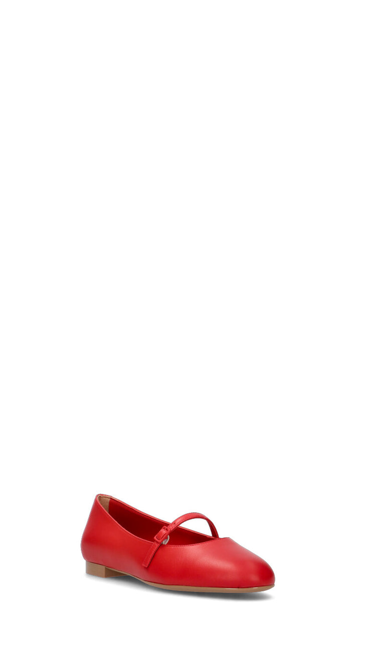 FRAU Ballerina donna rossa in pelle