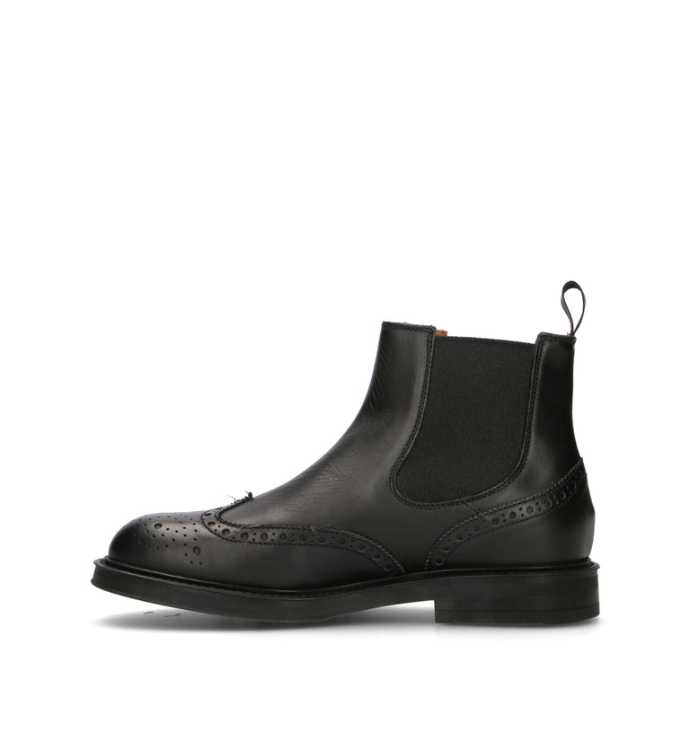 FRAU Beatles uomo nero in pelle