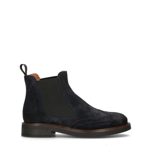 FRAU Beatles donna blu in suede