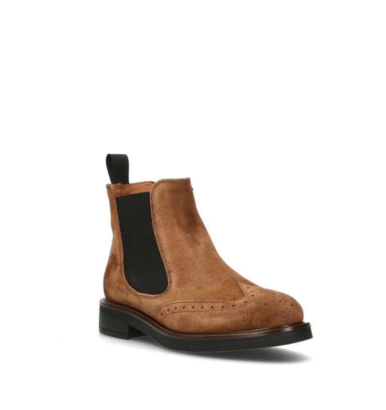 FRAU Beatles donna tabacco in suede