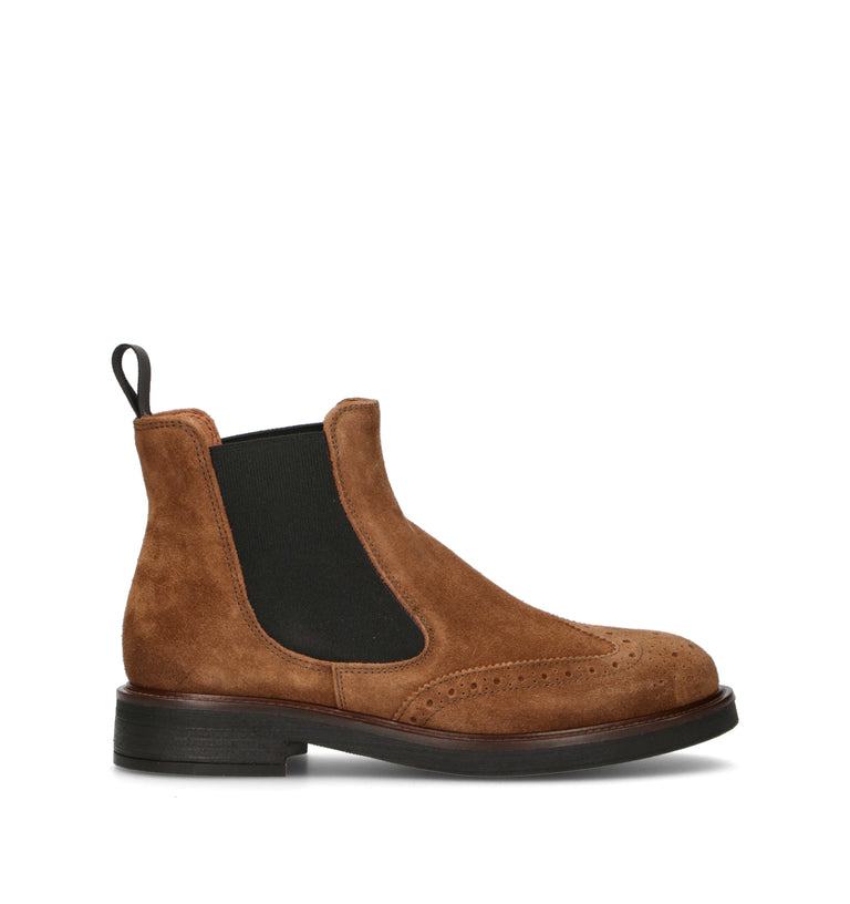 FRAU Beatles donna tabacco in suede