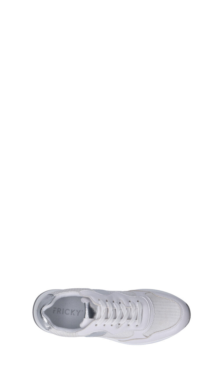 FRICKY Sneaker donna bianca/argento