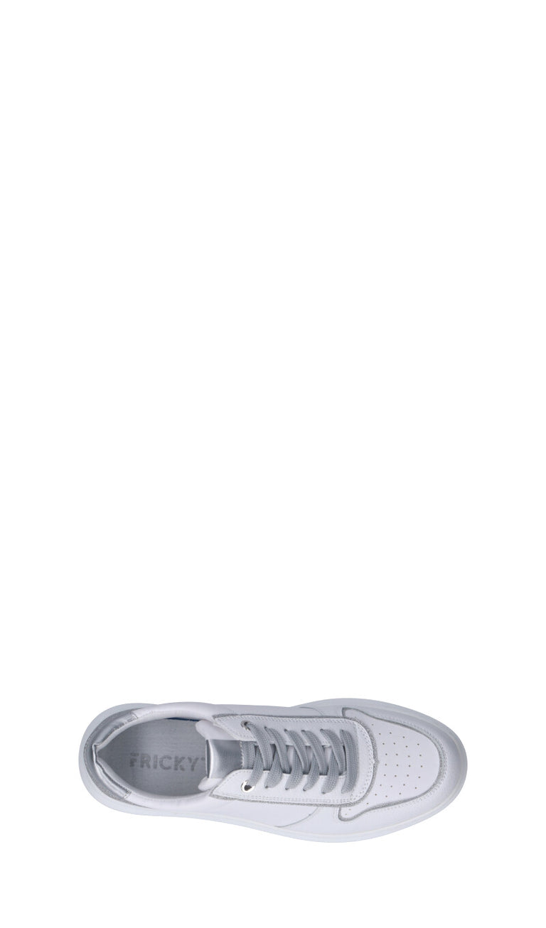 FRICKY Sneaker donna bianca/argento
