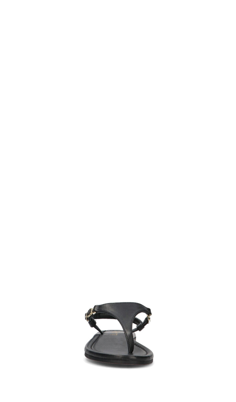 FRICKY Sandalo donna nero in pelle