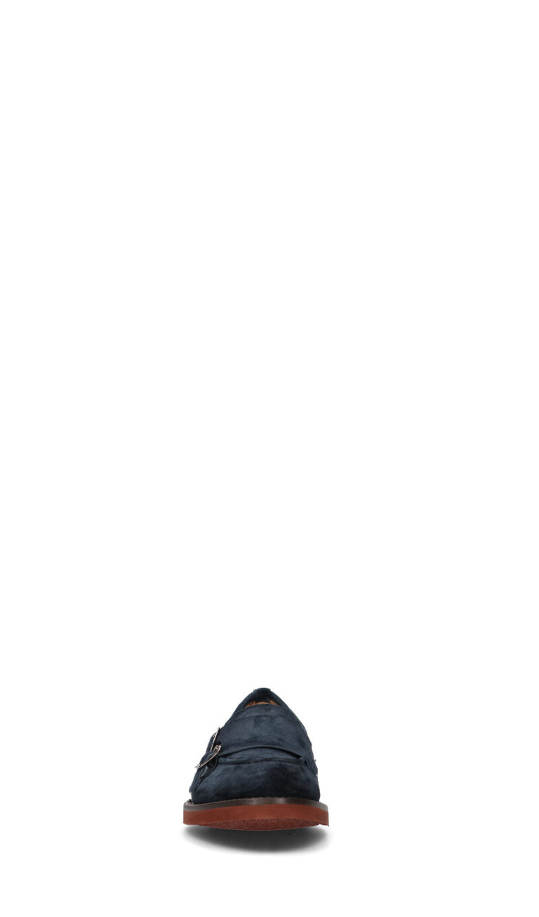 FABI Mocassino uomo blu in suede
