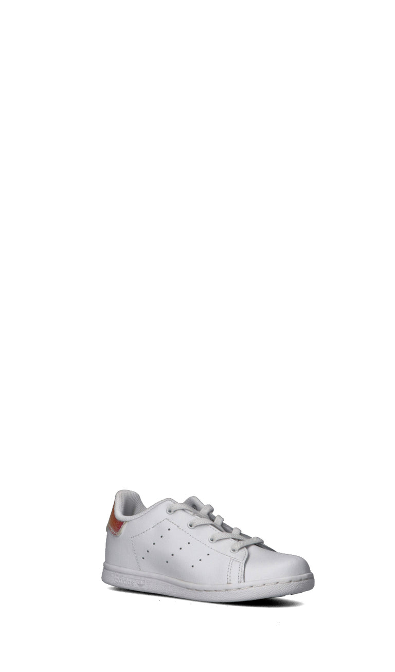 ADIDAS ORIGINAL STAN SMITH Sneaker bimba bianca/rosa