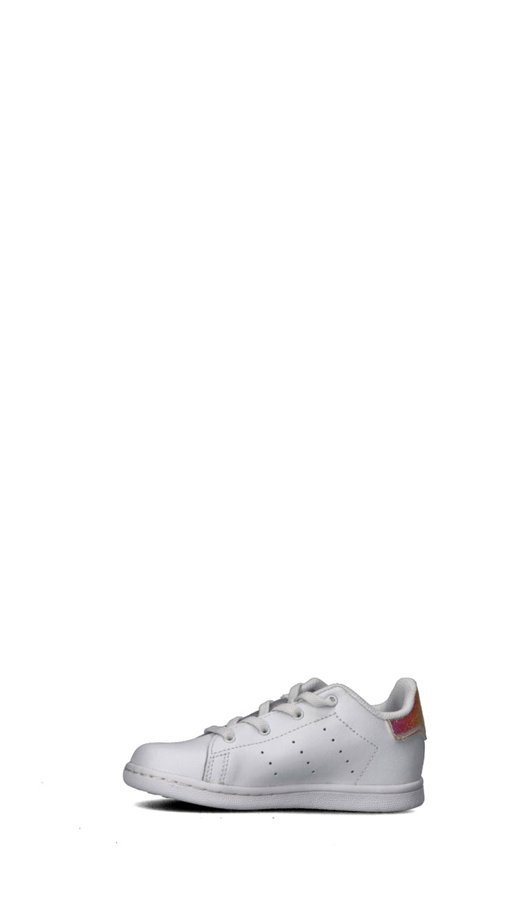 ADIDAS ORIGINAL STAN SMITH Sneaker bimba bianca/rosa