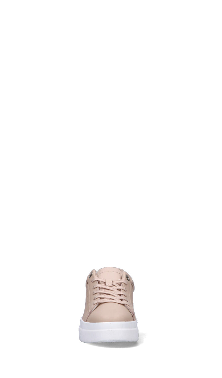 TOMMY HILFIGER Sneaker donna rosa in pelle