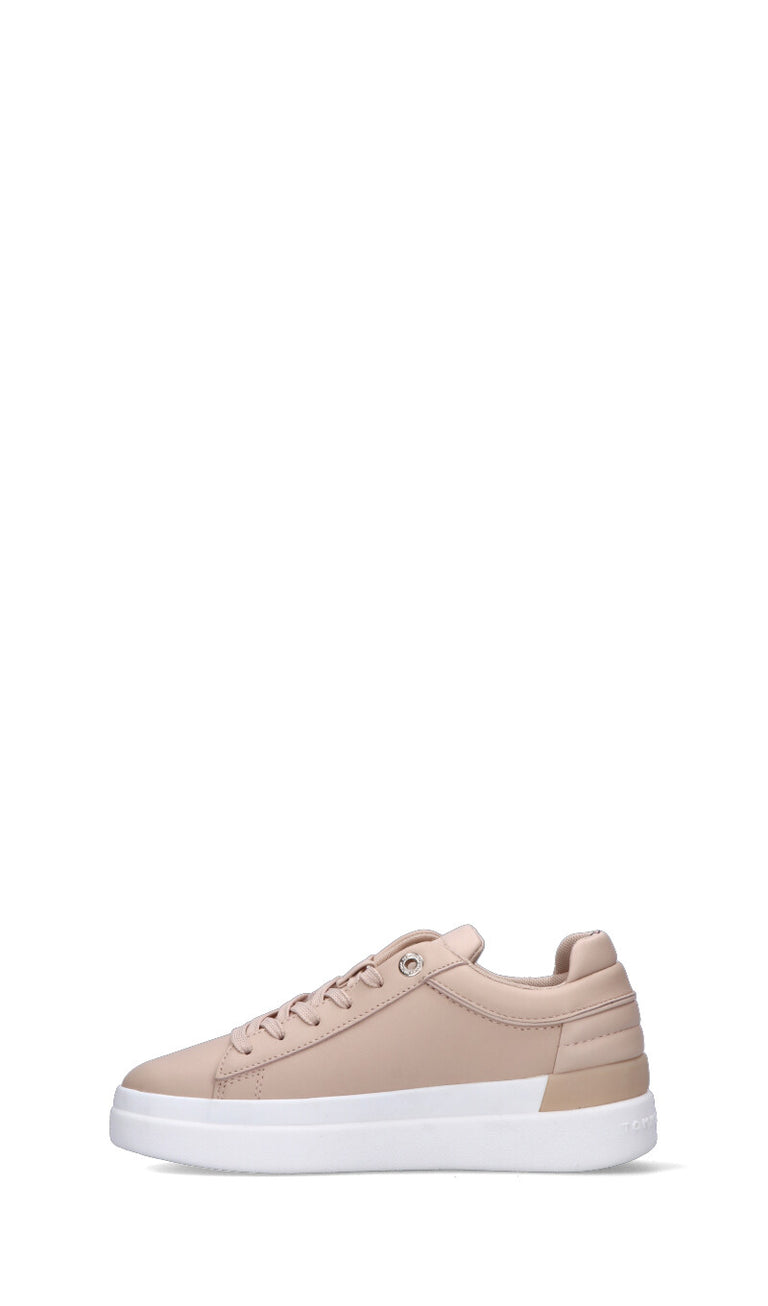TOMMY HILFIGER Sneaker donna rosa in pelle