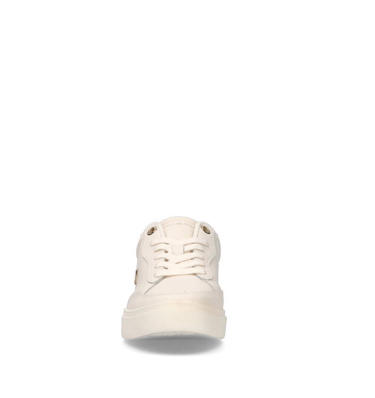 TOMMY HILFIGER Sneaker donna bianca/rosa in pelle
