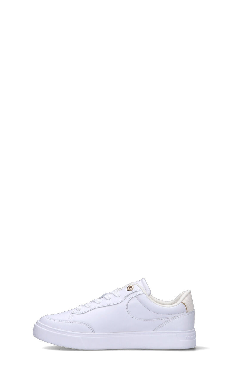 TOMMY HILFIGER Sneaker donna bianca in pelle
