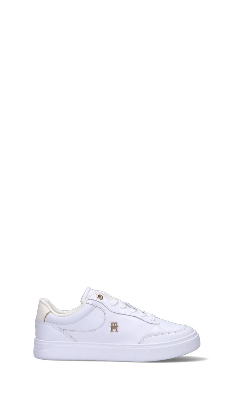 TOMMY HILFIGER Sneaker donna bianca in pelle