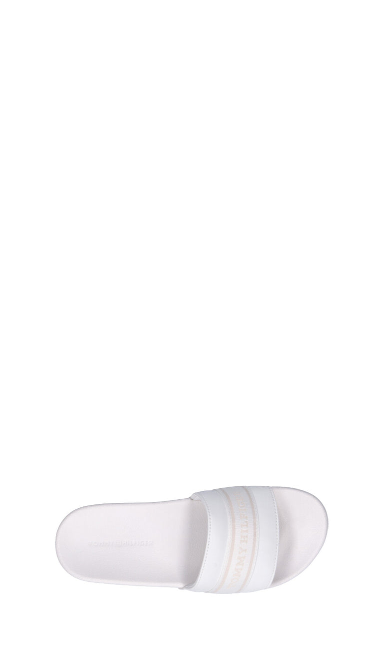 TOMMY HILFIGER Ciabatta donna bianca