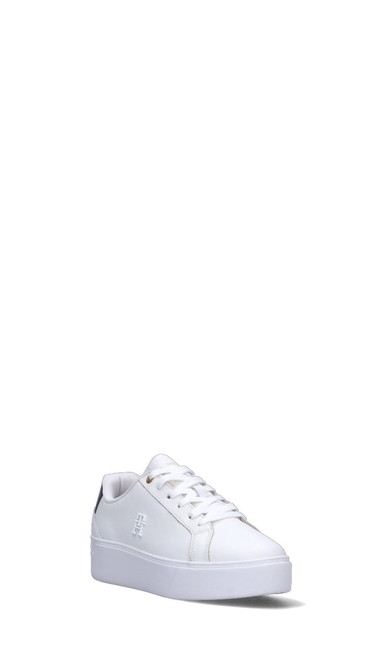 TOMMY HILFIGER Sneaker uomo bianca/nera in pelle