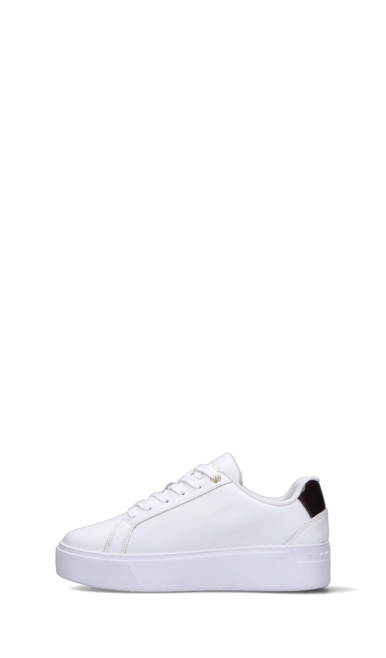 TOMMY HILFIGER Sneaker uomo bianca/nera in pelle