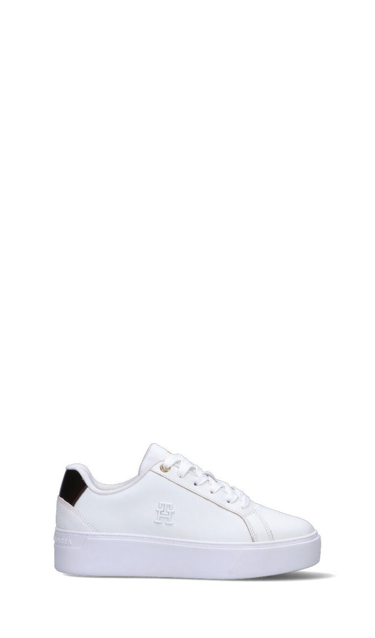 TOMMY HILFIGER Sneaker uomo bianca/nera in pelle