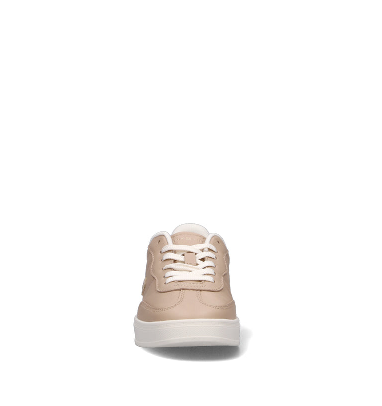 TOMMY HILFIGER Sneaker donna beige/bianca in pelle