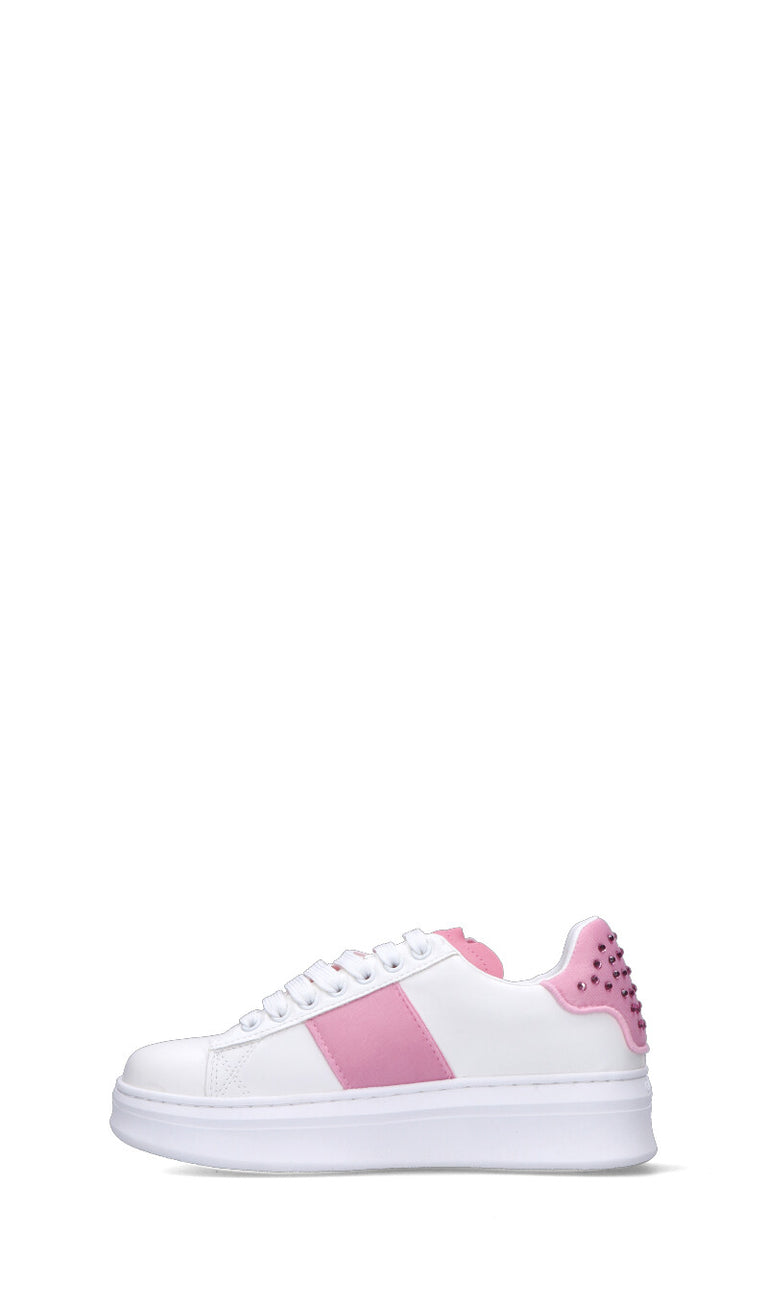 GAeLLE Sneaker donna bianca/rosa