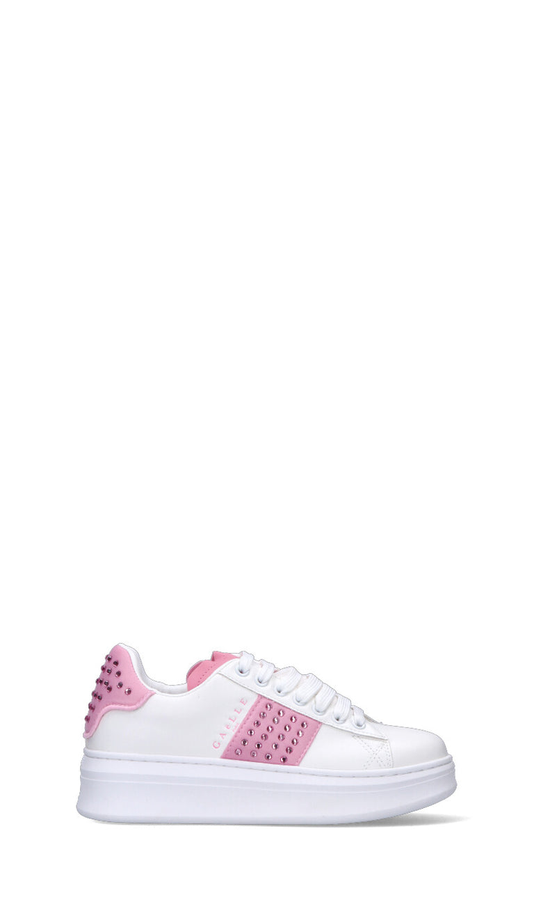 GAeLLE Sneaker donna bianca/rosa