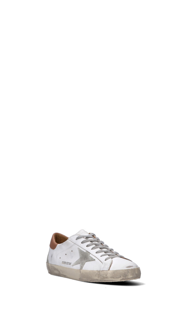 GOLDEN GOOSE Sneaker donna bianca/marrone in pelle