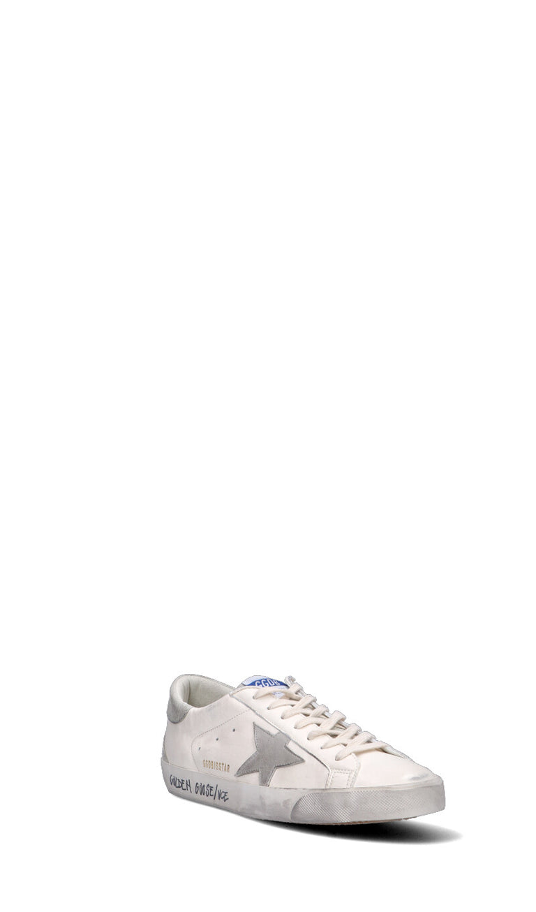 GOLDEN GOOSE SUPER-STAR CLASSIC WITH SPUR Sneaker uomo bianca in pelle