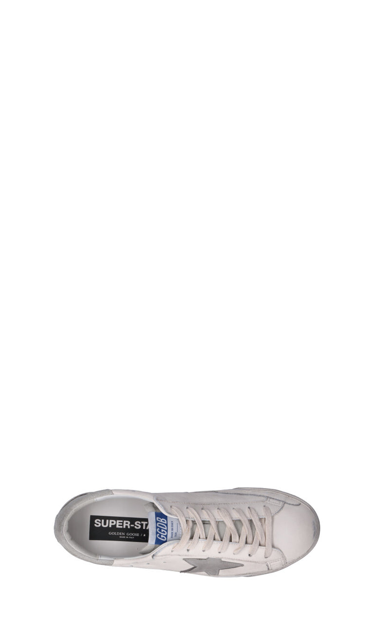GOLDEN GOOSE SUPER-STAR CLASSIC WITH SPUR Sneaker uomo bianca in pelle