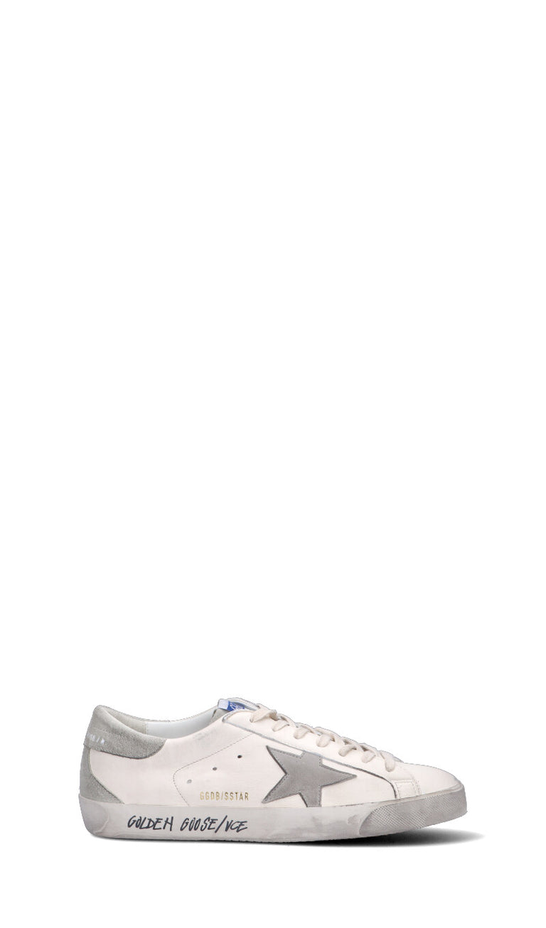 GOLDEN GOOSE SUPER-STAR CLASSIC WITH SPUR Sneaker uomo bianca in pelle