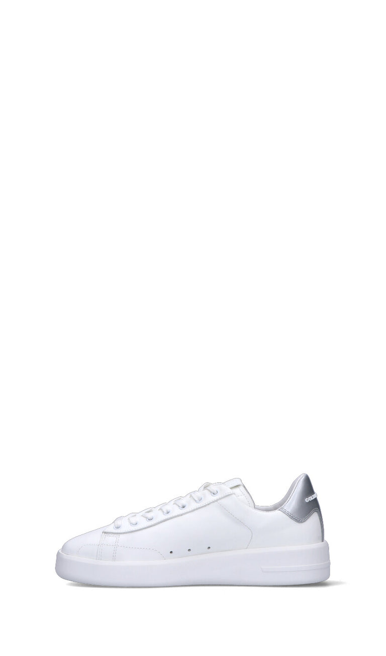 GOLDEN GOOSE PURE NEW Sneaker uomo bianca/argento in pelle