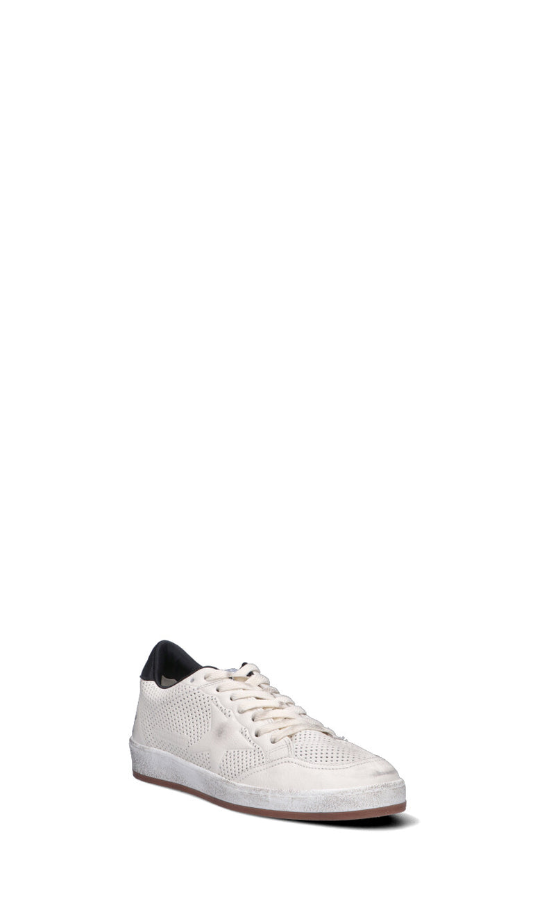 GOLDEN GOOSE - HF BALL STAR Sneaker uomo bianca in pelle