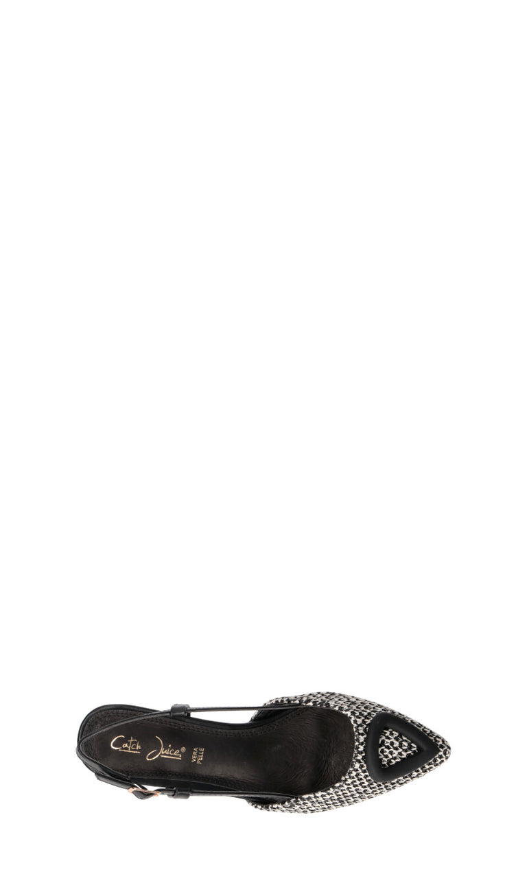 CATCH JUICE Decollete donna nera/champagne