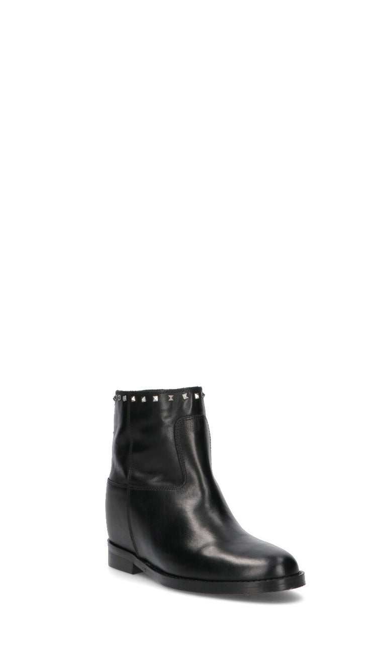 PHIL MELVIS Stivale donna nero in pelle