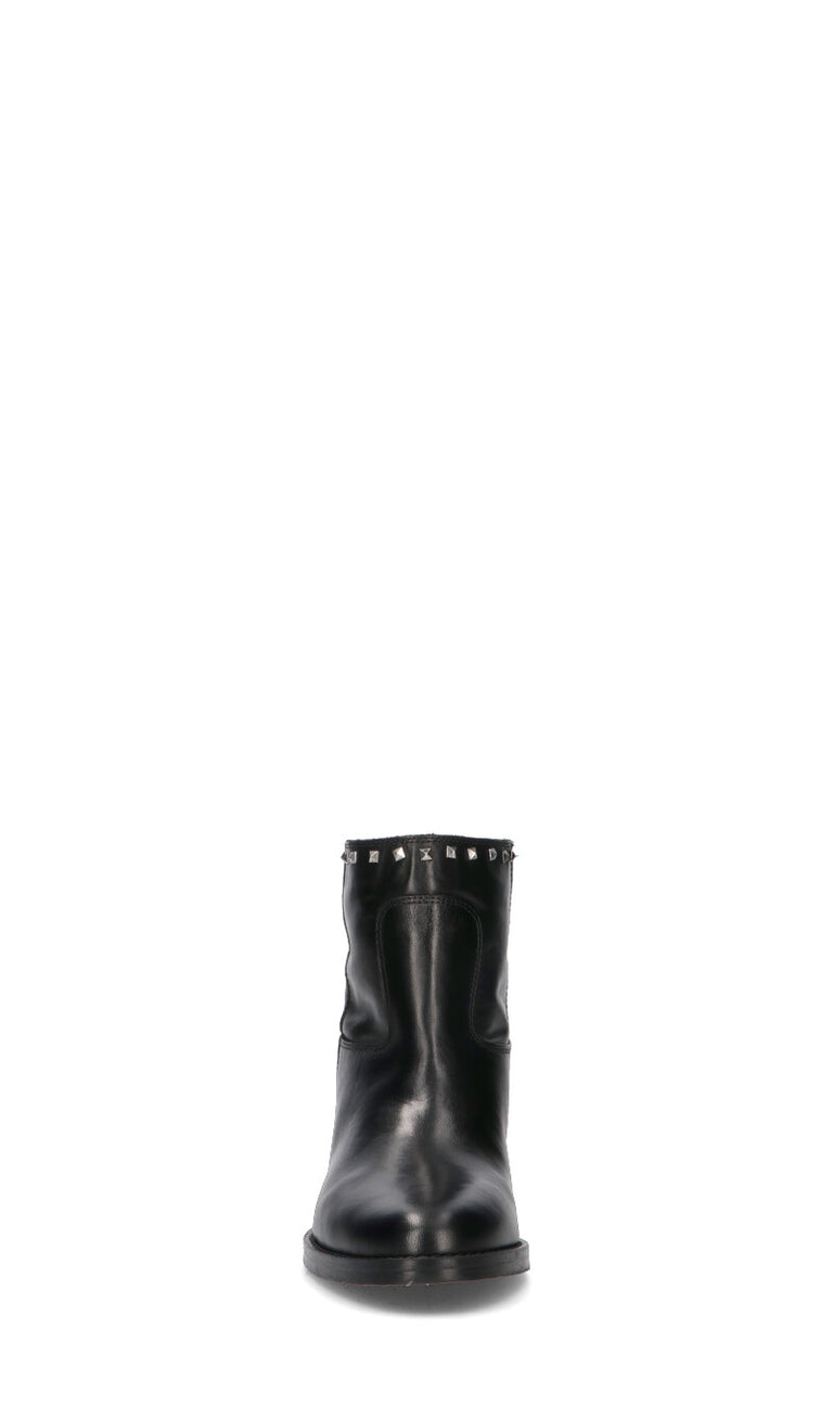 PHIL MELVIS Stivale donna nero in pelle
