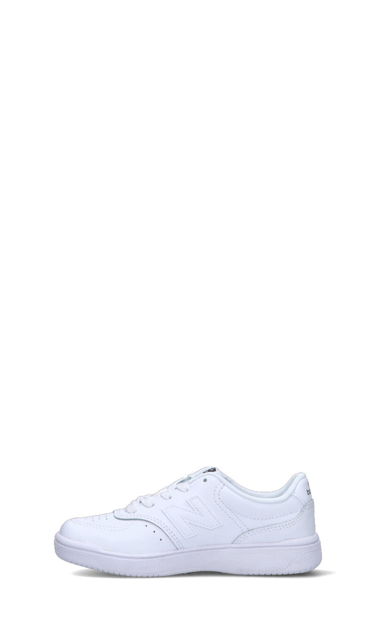 NEW BALANCE Sneaker ragazzo/a bianca in pelle