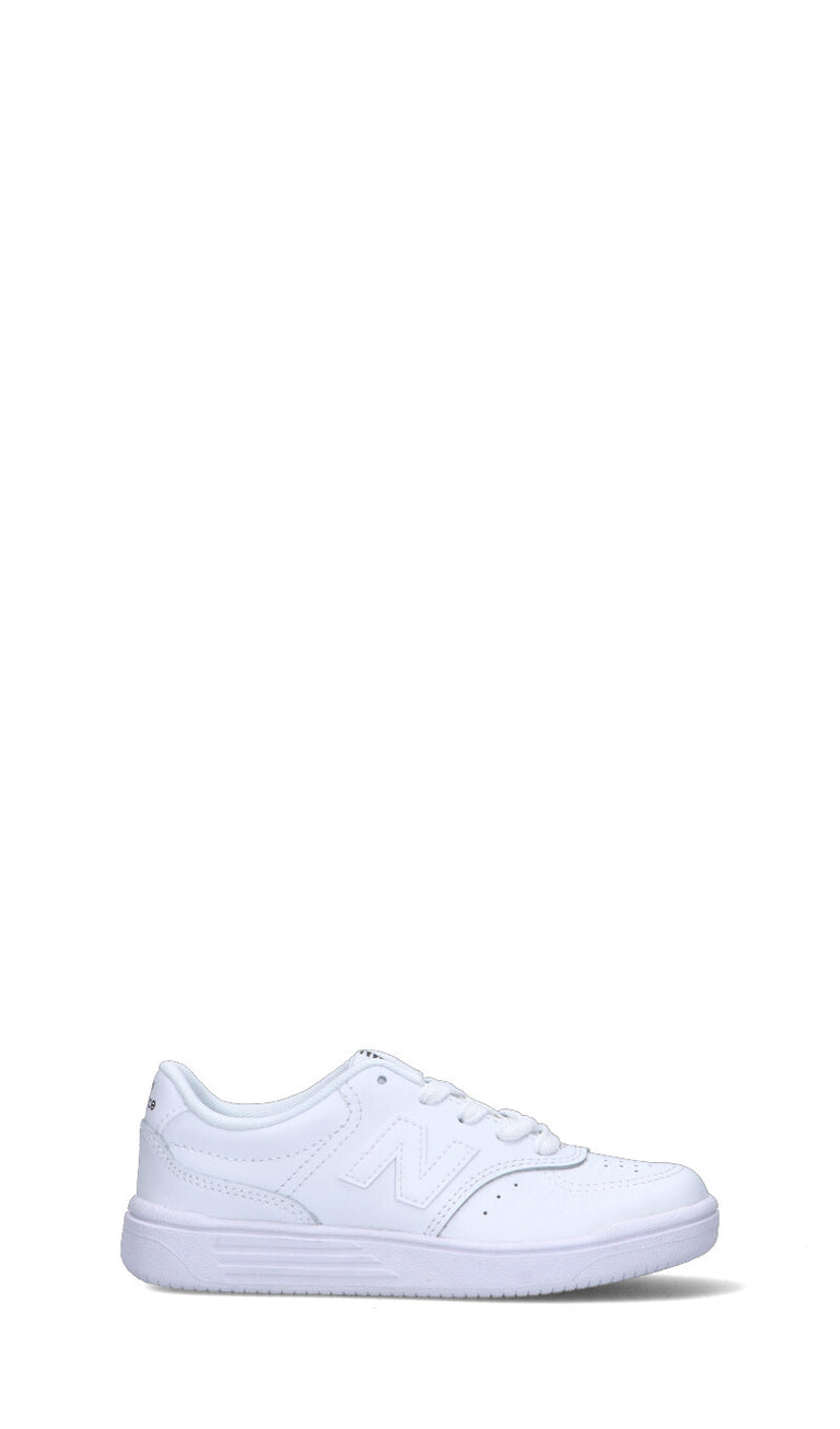 NEW BALANCE Sneaker ragazzo/a bianca in pelle
