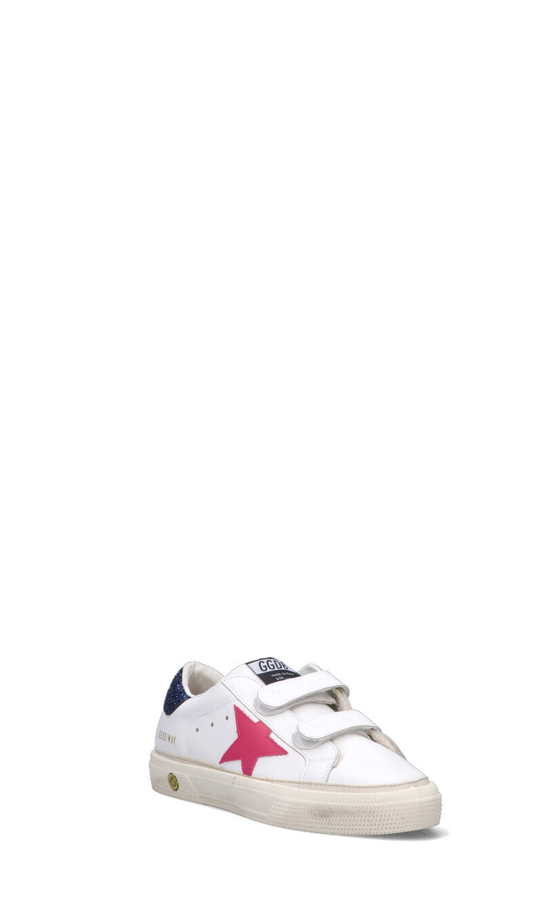 GOLDEN GOOSE Sneaker ragazza bianca in pelle