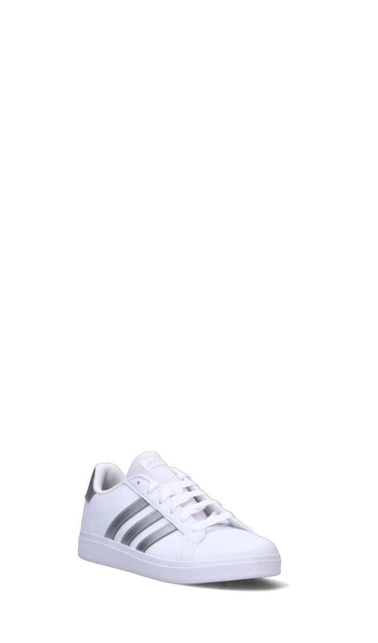 ADIDAS GRAND COURT 2.0 K Sneaker bimba bianca/argento