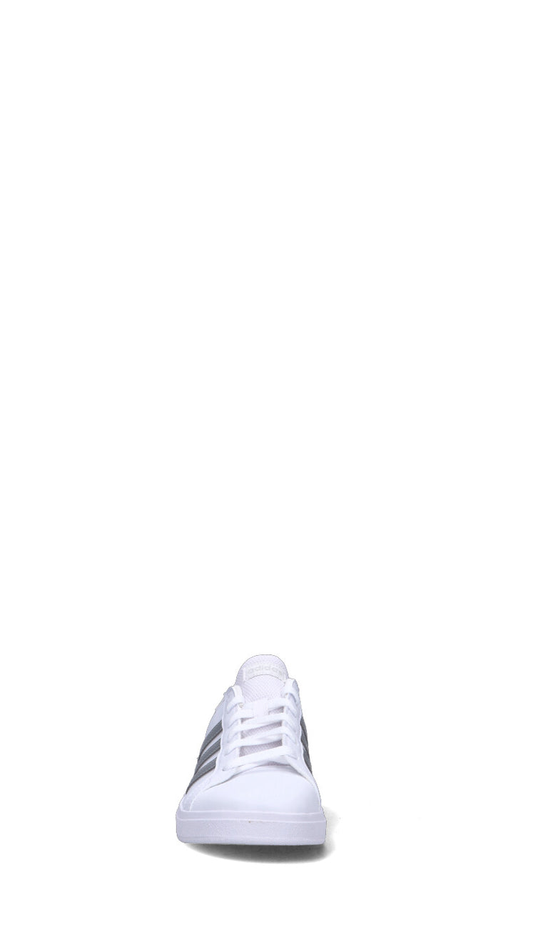 ADIDAS GRAND COURT 2.0 K Sneaker bimba bianca/argento