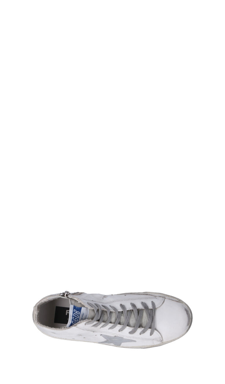 GOLDEN GOOSE FRANCY CLASSIC Sneaker donna bianca/grigia in pelle